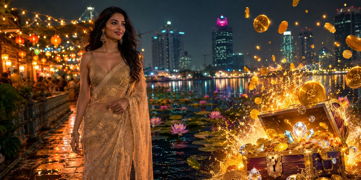 ঢাকায় সমুদ্রের পটভূমিতে রিবেট বোনাস ও লটারি টিকেট কেনার আনন্দময় মুহূর্ত